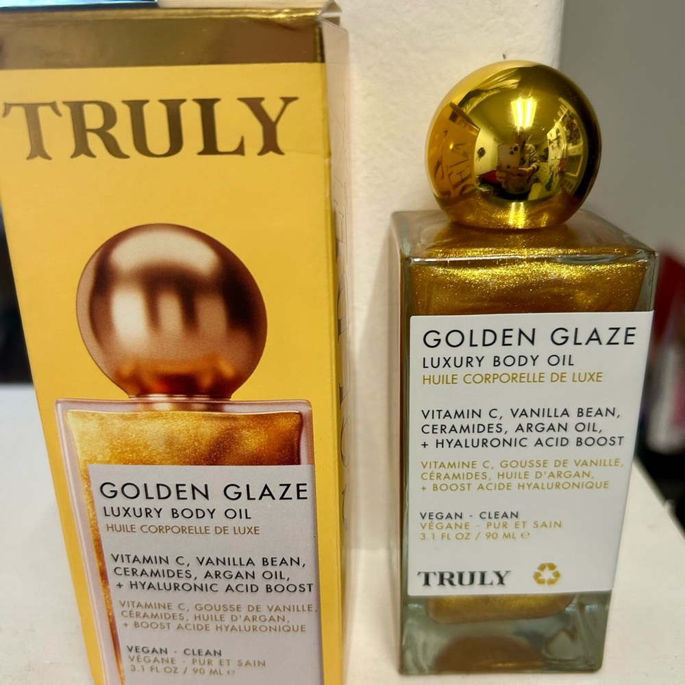 NWT Truly Beauty Golden Glaze Luxury Body Oil
